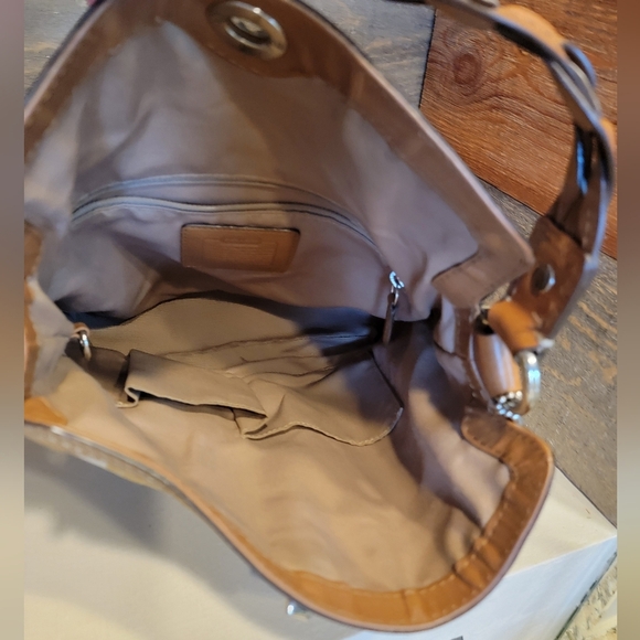 Coach Y2K Signature Woven Folding Top Chelsea Hobo Bag - Picture 8 of 9
